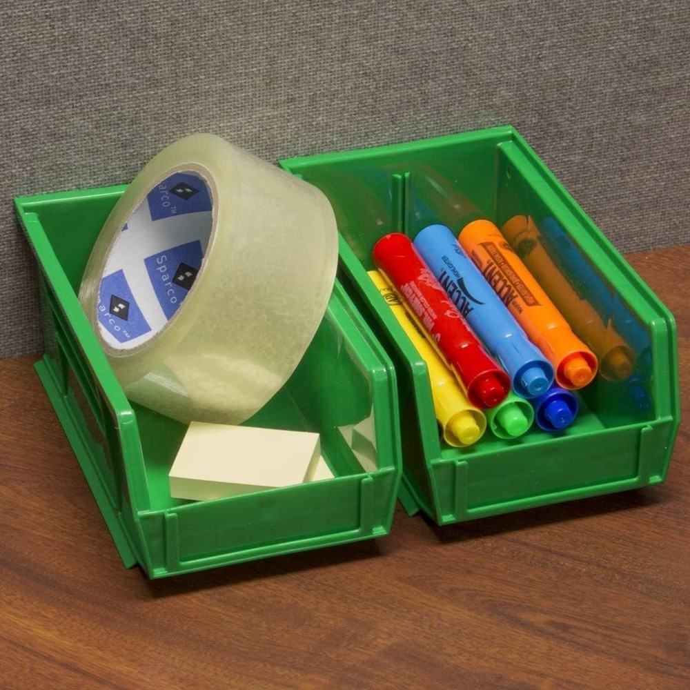 30220 AkroBins Plastic Hanging Stackable Storage Organizer Bin, 7-Inch x 4-Inch