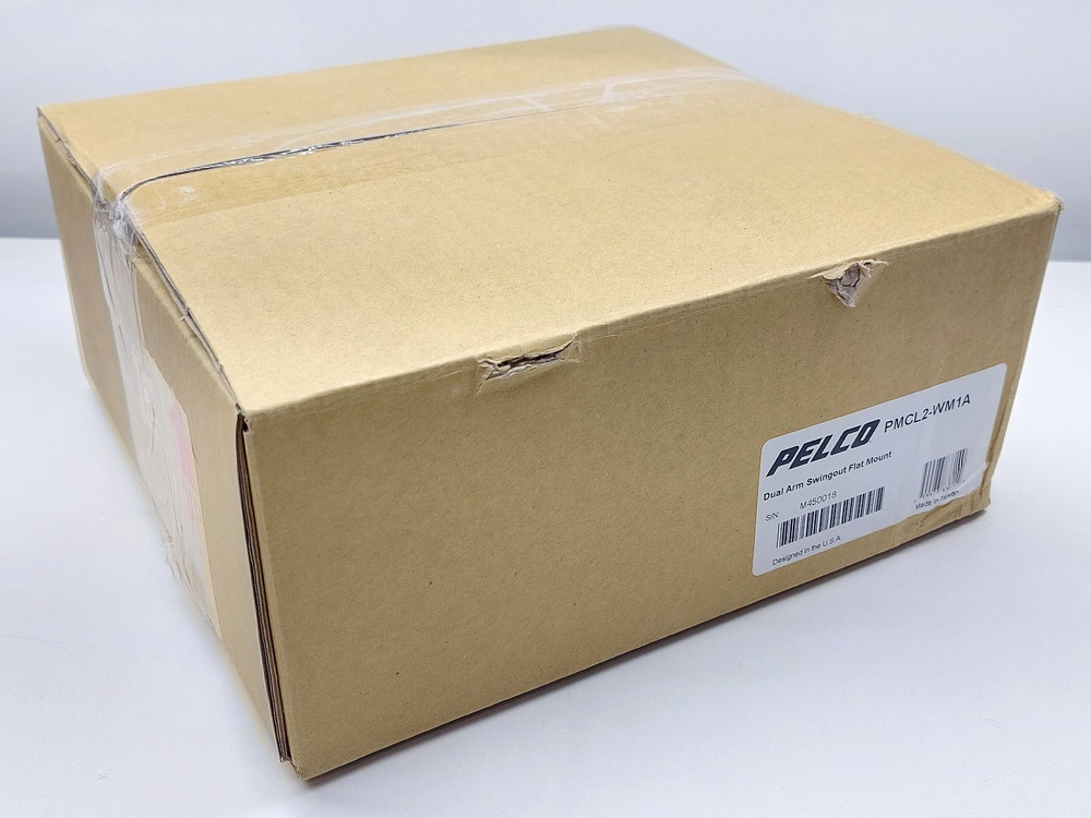 Pelco PMCL2-WM1A Dual Arm Swingout Flat Mount
