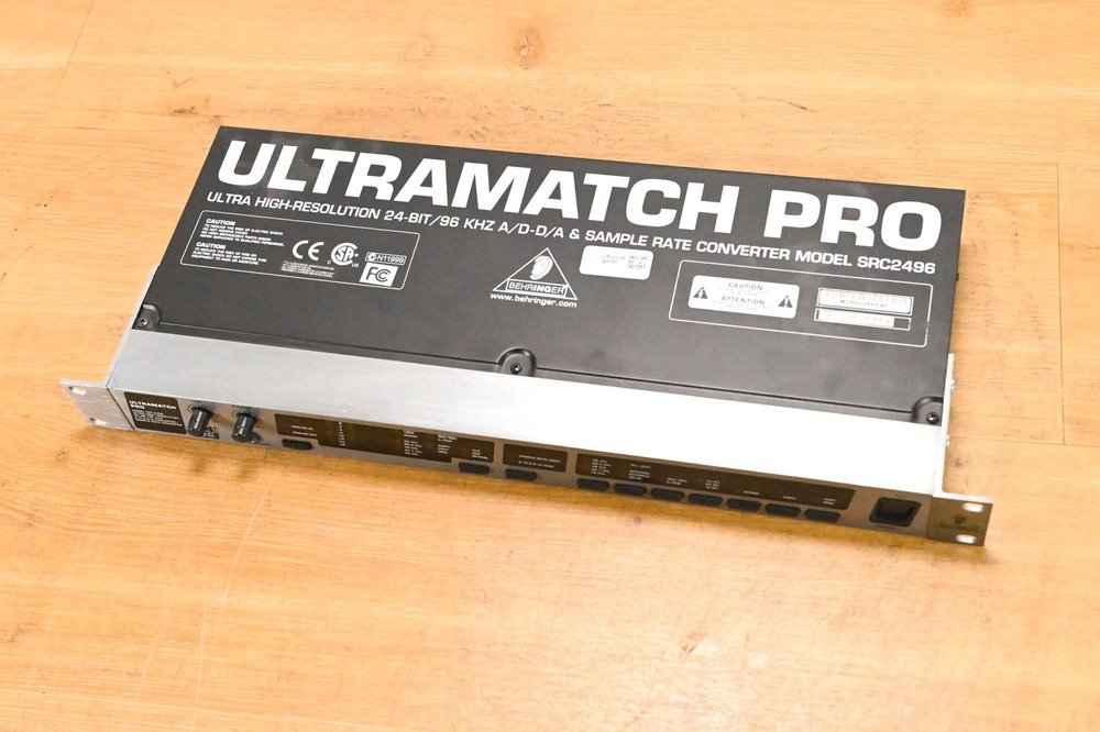 Behringer ULTRAMATCH PRO SRC2496 Sample Rate Converter CG01Z6B