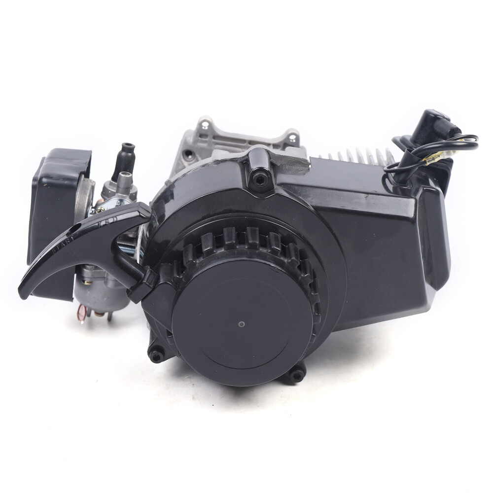 49CC 2 Stroke Pull Start Engine Motor Complete For Pocket Mini Dirt Bike ATV