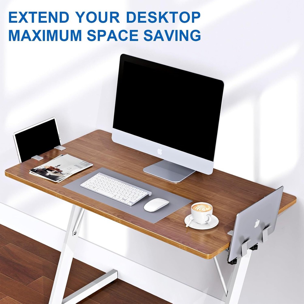 Vertical Laptop Stand, Adjustable Holder for Desk Side, fits Silvery