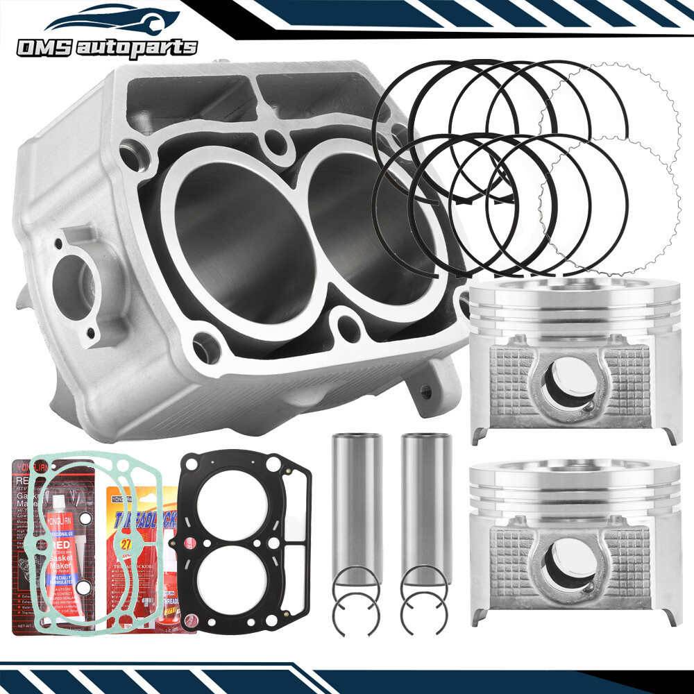 Cylinder Piston Ring Rebuild Kit For Polaris Ranger XP 700 4X4 2005 2006-2008