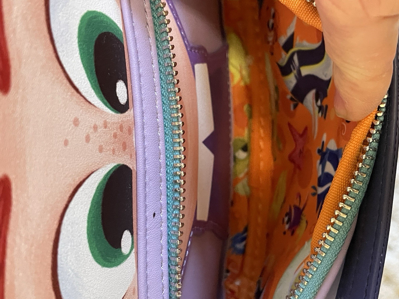 Disney Pixar Moments Finding Nemo Darla Fish Tank Loungefly Mini Backpack Bag