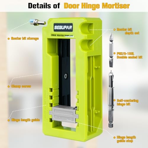 Door Hinge & Door Latch Installation Kit, Door Hinge Hinge and Latch Kit