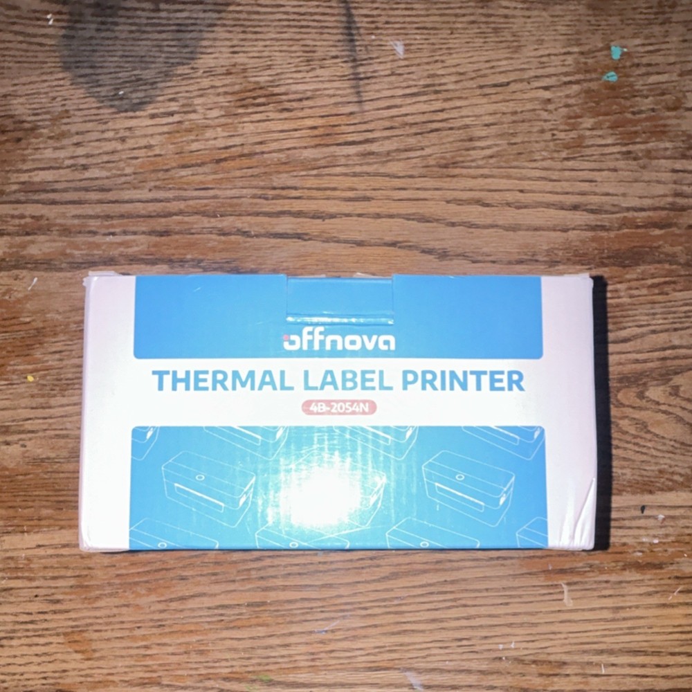 Offnova 4B-2054N Thermal Label Printer USB Black & White Direct Thermal