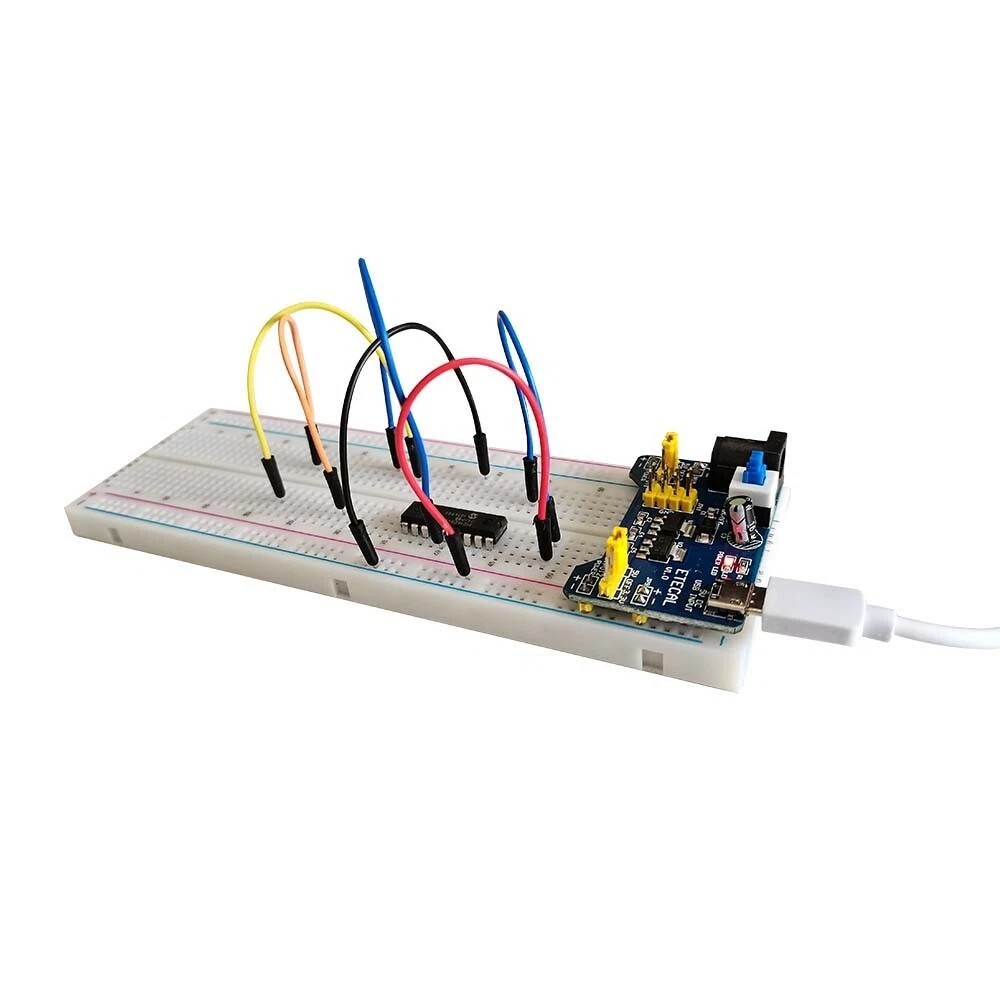 830 Tie Point Solderless Breadboard Kit MB-102 Power Supply Module Jumper Cable