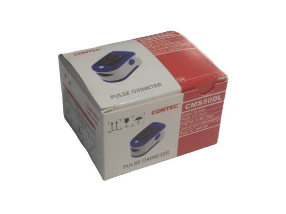 Contec Finger Tip Pulse Oximeter - Blood Oxygen Saturation Portable LED Display