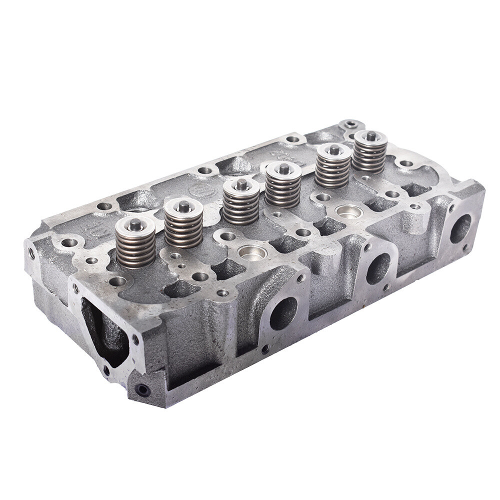 Fit For Kubota D902 RTV900 Complete Cylinder Head with Valves & Full Gasket Kit