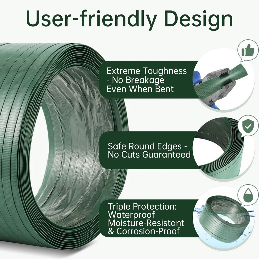 U.S. Solid Banding Strapping Kit Pallet Packaging Strapping Tool 2000ft