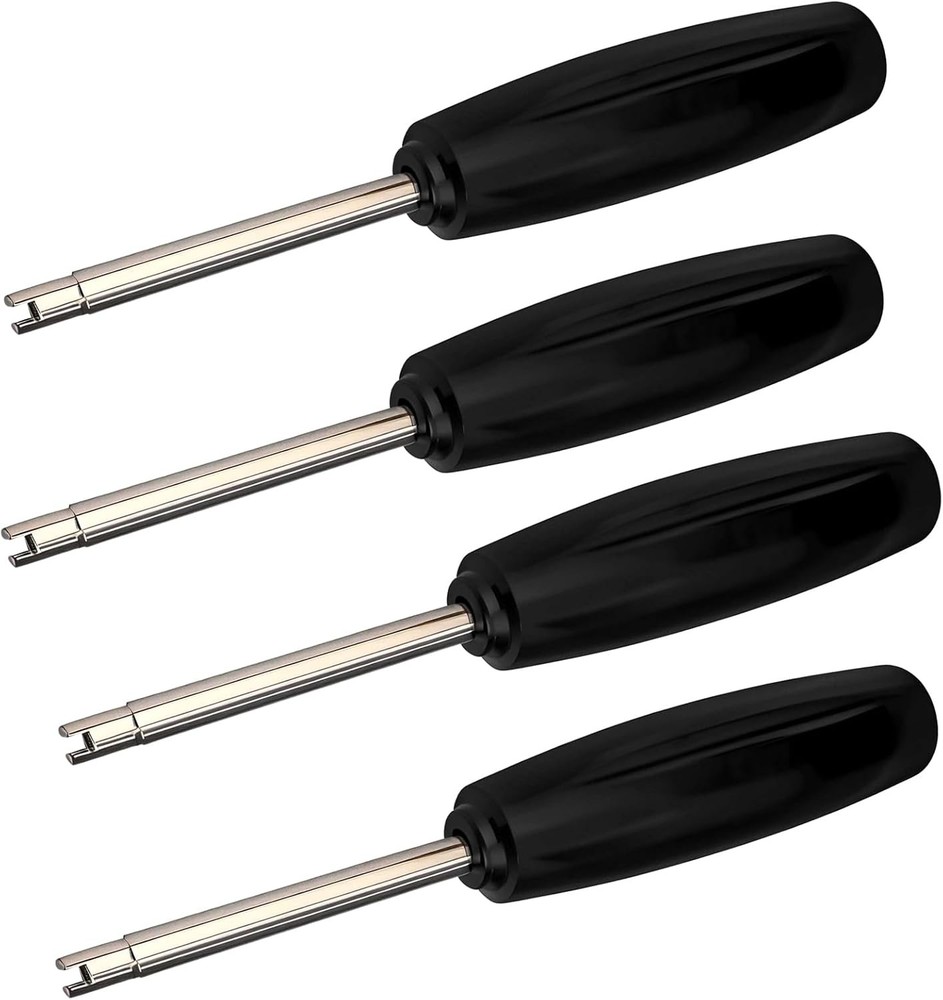 4 Pieces Valve Core Torque Tool, Avoid TPMS Damage, Valve Core Removal and Insta