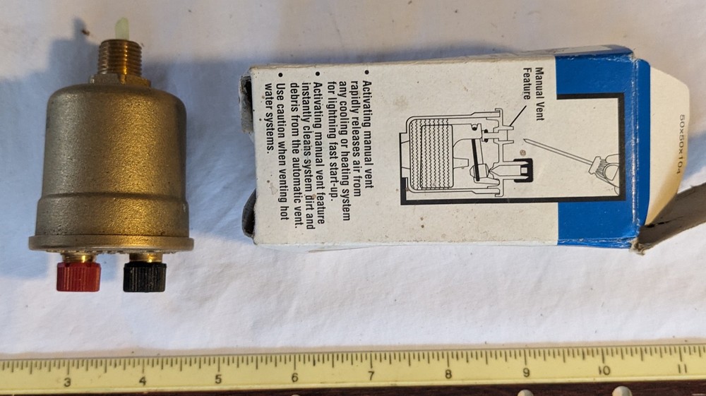 NEW Watts 590720 1/4" DuoVent Automatic Float Vent