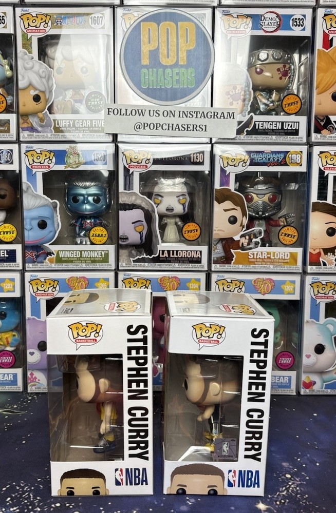 Funko POP! NBA: Steph Curry 2 Pop Set #43-95