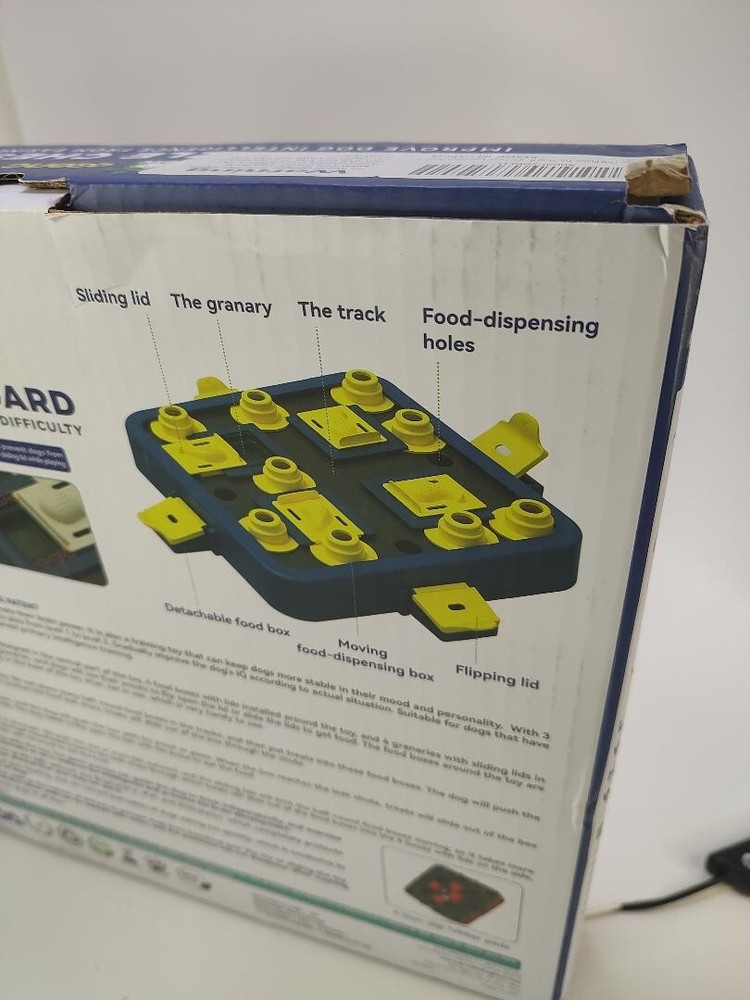 Pet Puzzle Chessboard Improve Dog Intelligence From Easy to Difficulty