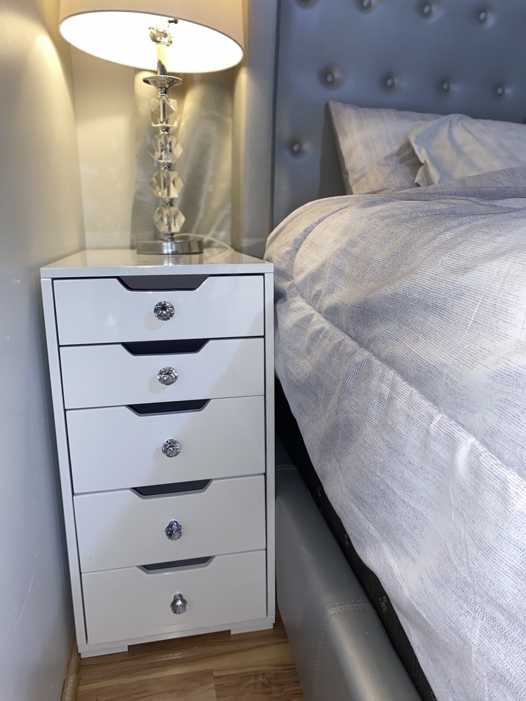 Makeup Vanity Drawer Cabinet High Gloss