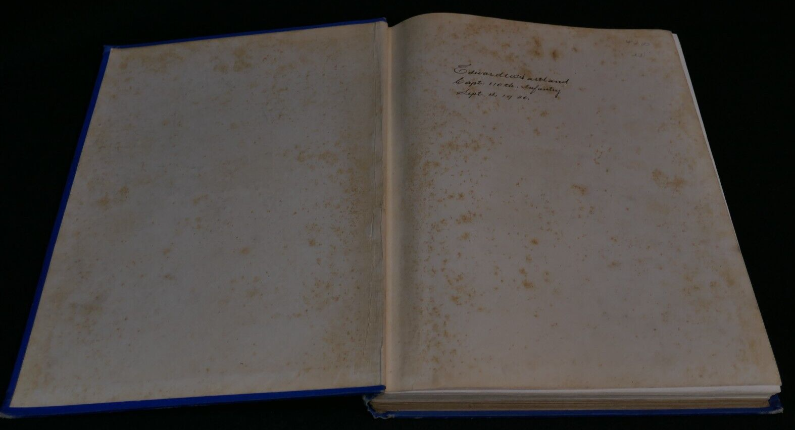 History Of The 110th Infantry (10th PA) Of The 28th Division Book, 1920 First Ed