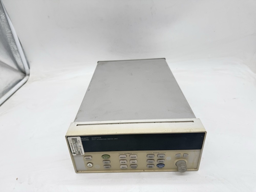 HP Agilent 34970A Data Acquisition / Switch Unit Mainframe