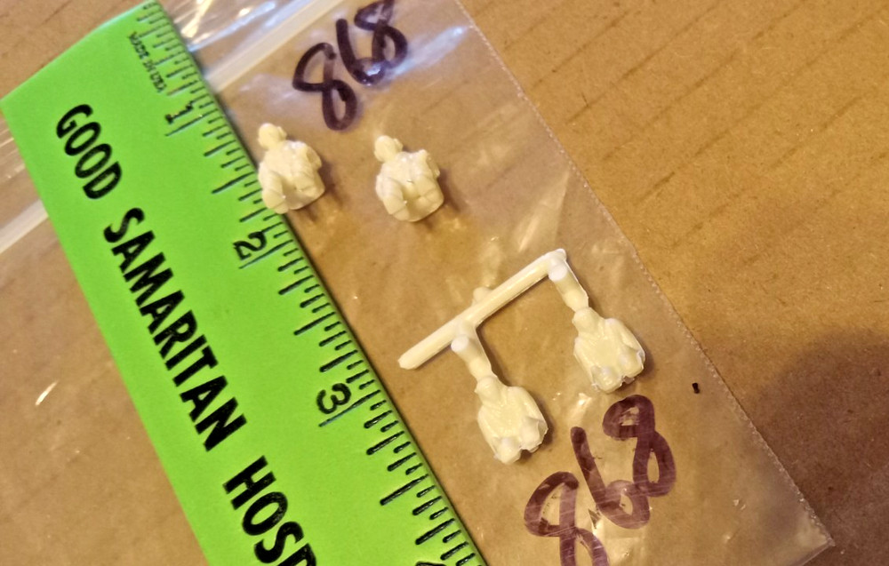 Two (2) Military Pilots + Two Other Scale unknown PACKAGE # 868 !!!!