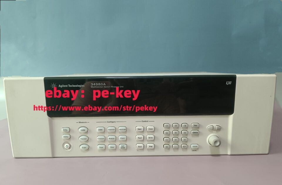 keysight/HP/ Agilent 34980A Multifunction Switch/Measure Unit#pe