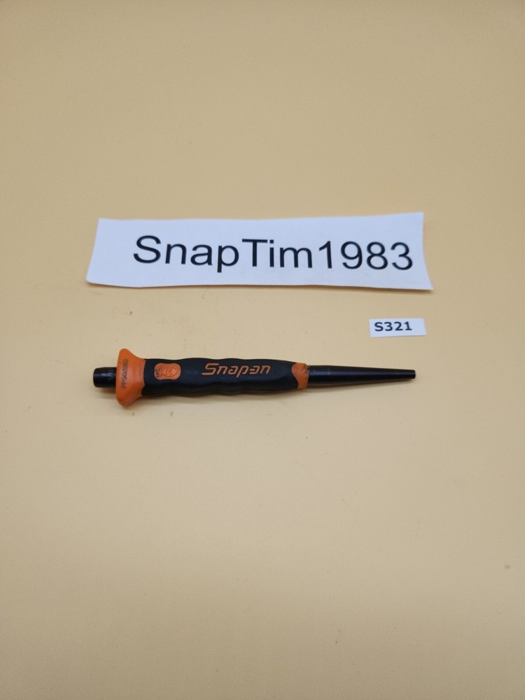 Snap-on Tools SPAIN  ORANGE Soft Grip 3/16" Starter Punch PPSG206O
