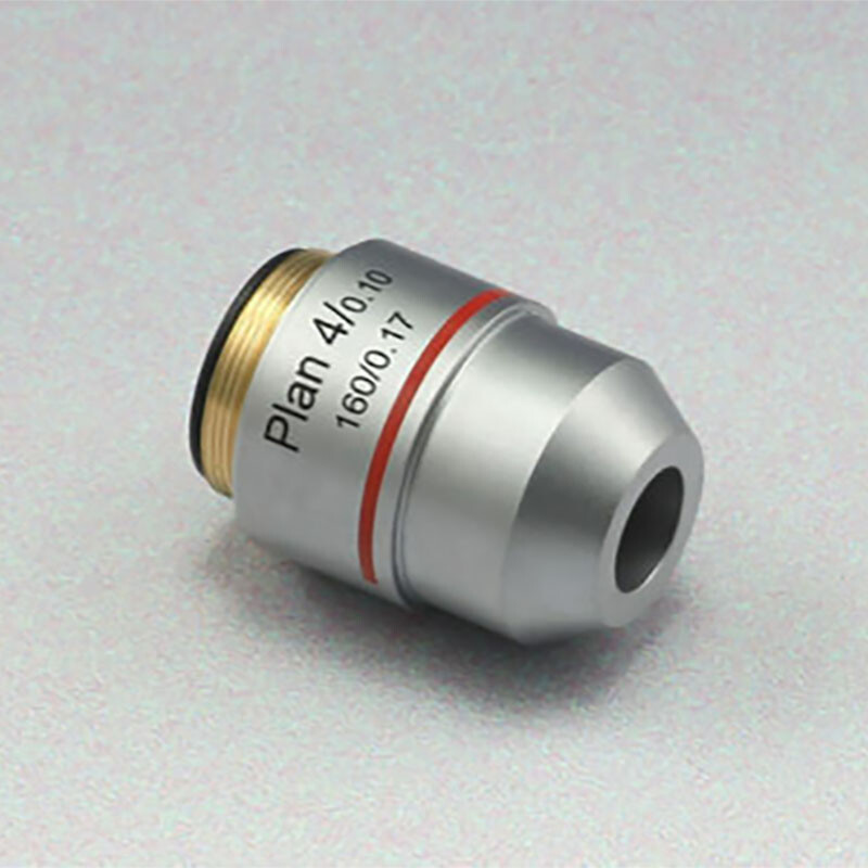 Biological Microscope 4X-100X PLAN Objective Lens Universal RMS Standard Thread