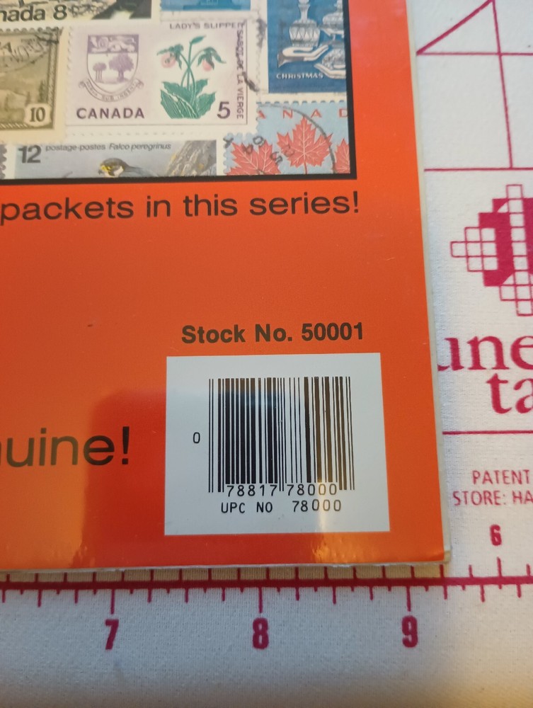 100 Canadian Stamps Assorted Unopened Harris Pack