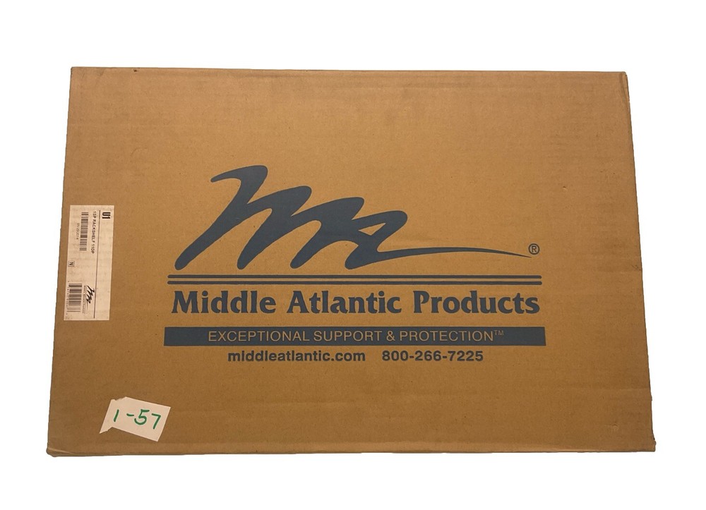 Middle Atlantic - U1 Universal Rack Shelf Isp 11dp.                       I-57