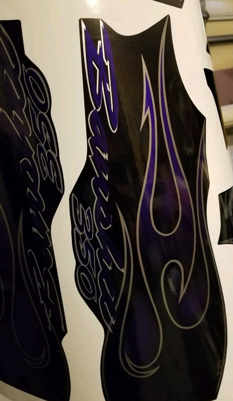 yamaha banshee full graphics kit 2006 updated!!!