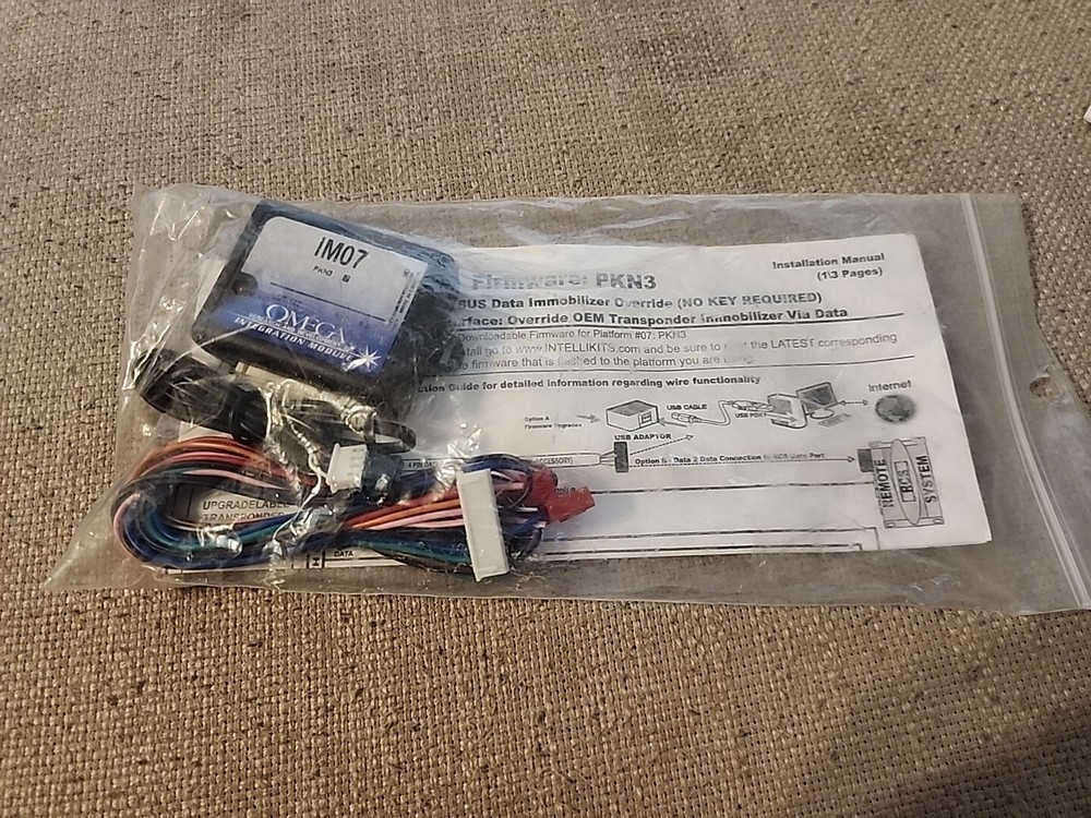 OmegaOmega IM07 Remote Start Databus Bypass Module Kit