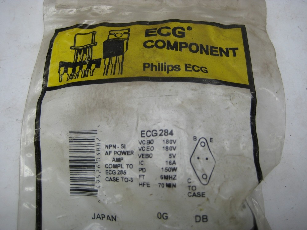 ECG COMPONENT ECG284 SEMICONDUCTOR NSMP