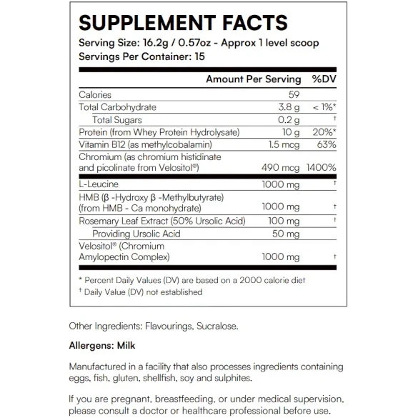 Apex Labs Muscle Defense Dietary Supplement, Vanilla - 8.57 oz - FREE SHIPPING