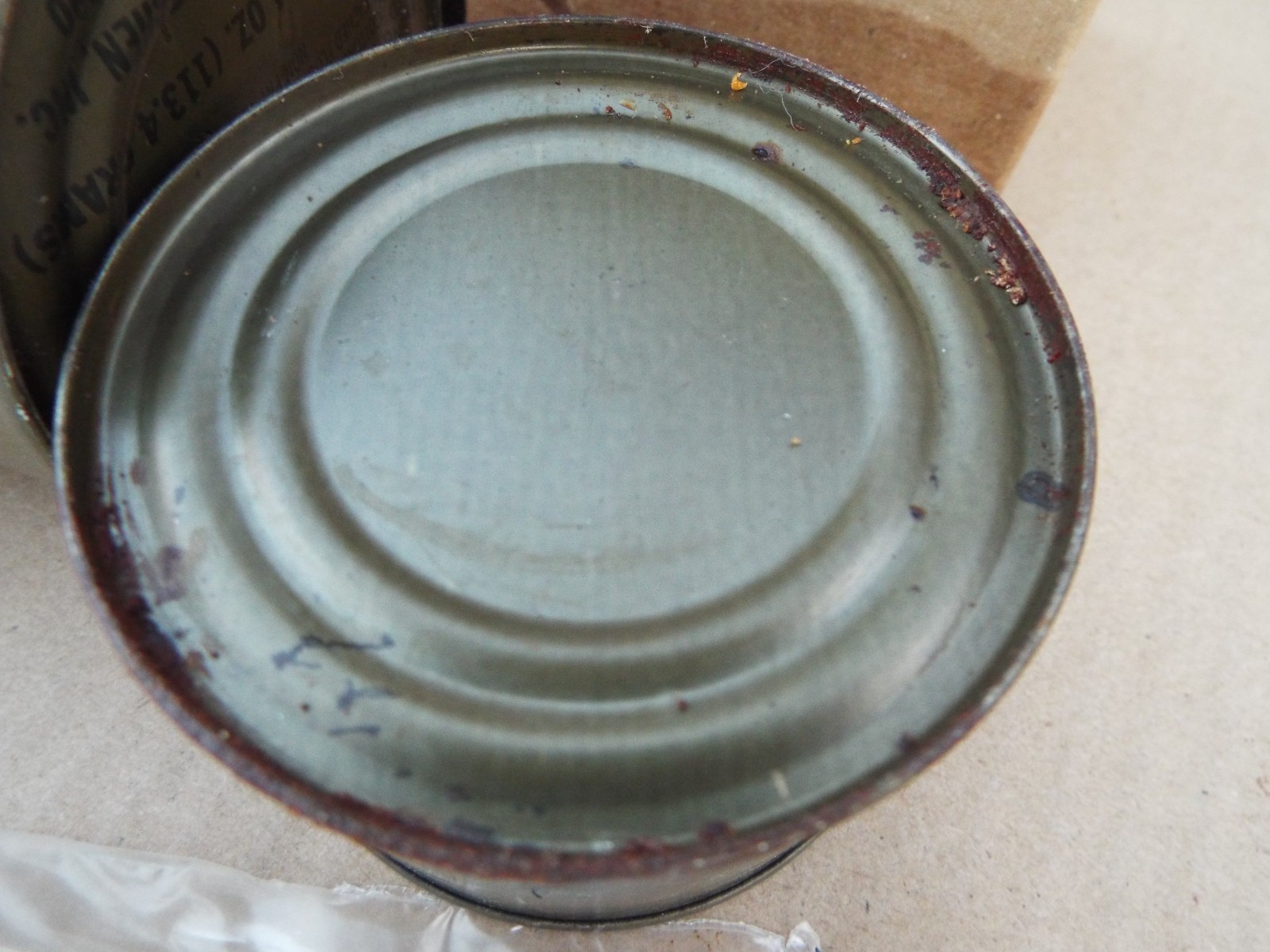 Vietnam War (MCI) Meal Combat Individual Ration Canned Food B-3 Unit Turkey Loaf