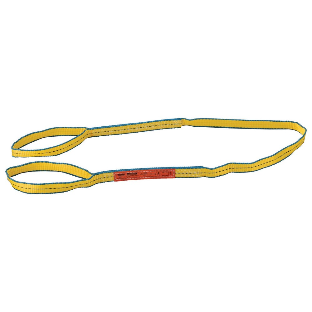 Polyester Eye  Eye Web Sling w/Durable Edge 6'L x 1"W