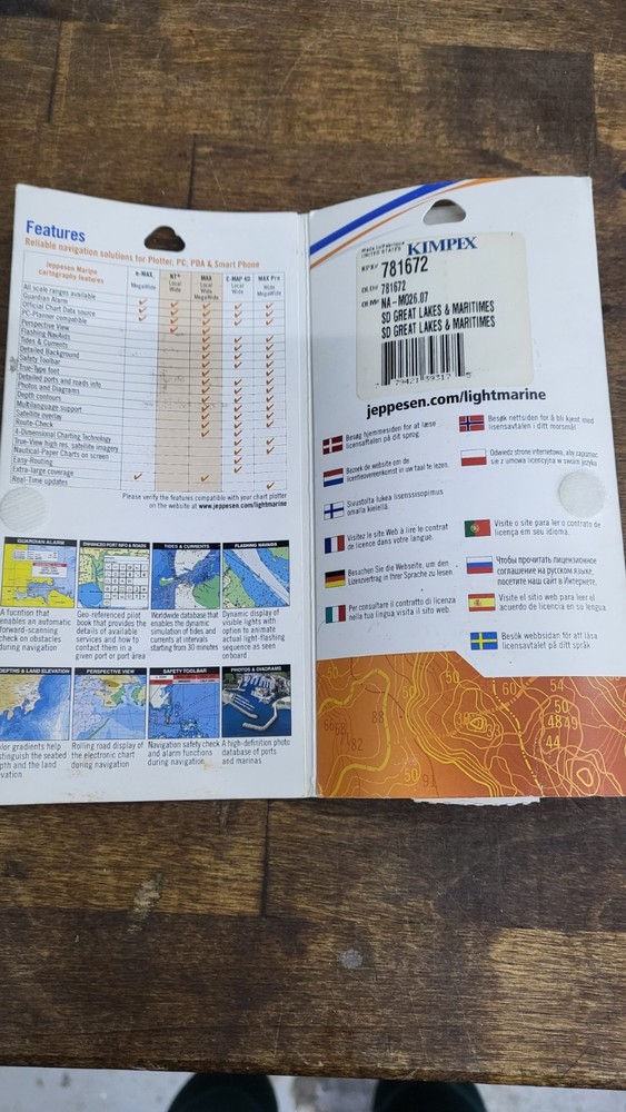 GPS C-Map Chart SD Card for Great Lakes 781672