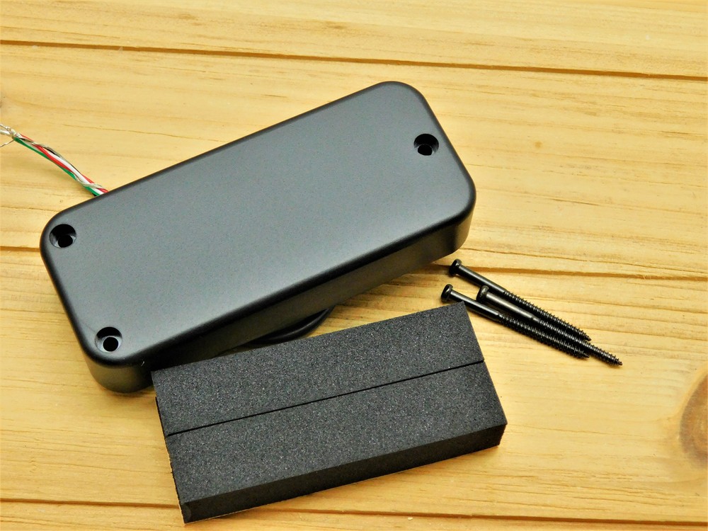 4-string Soap bar Bass pickup / Ceramic Black