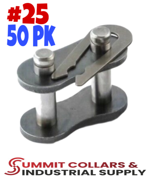 (50) #25 Roller Chain Connecting Links
