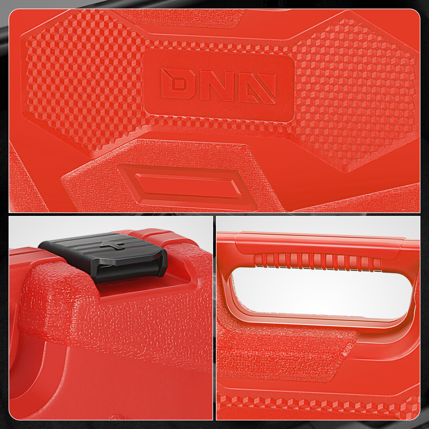 For Chrysler GM MIT OLD 6Pcs Harmonic Balancer Pulley Puller Set w/ Red Case