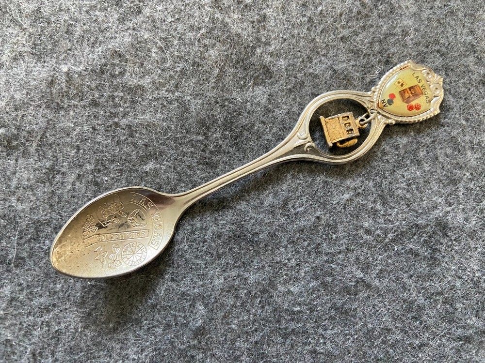 Las Vegas Nevada Vintage Souvenir Spoon
