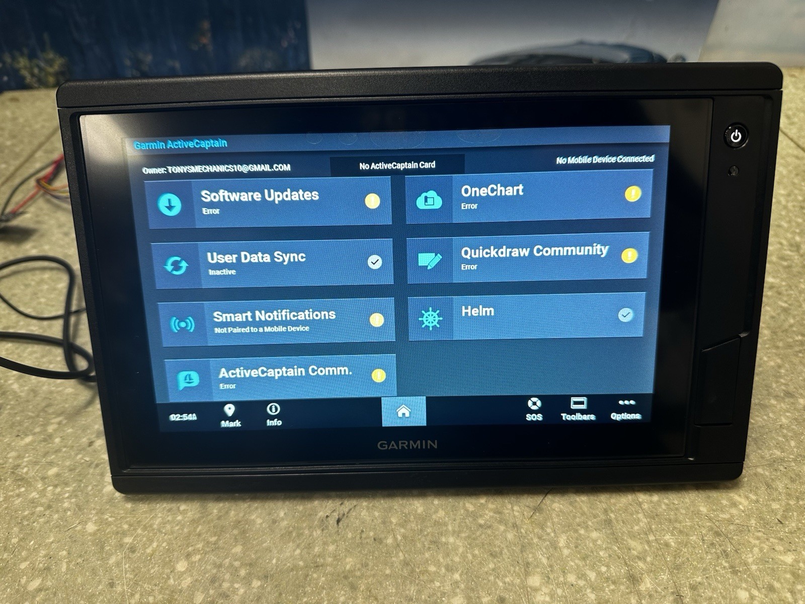 Garmin Marine GPSMAP 942 Plus Chartplotter GPS Display P#010-02321-01