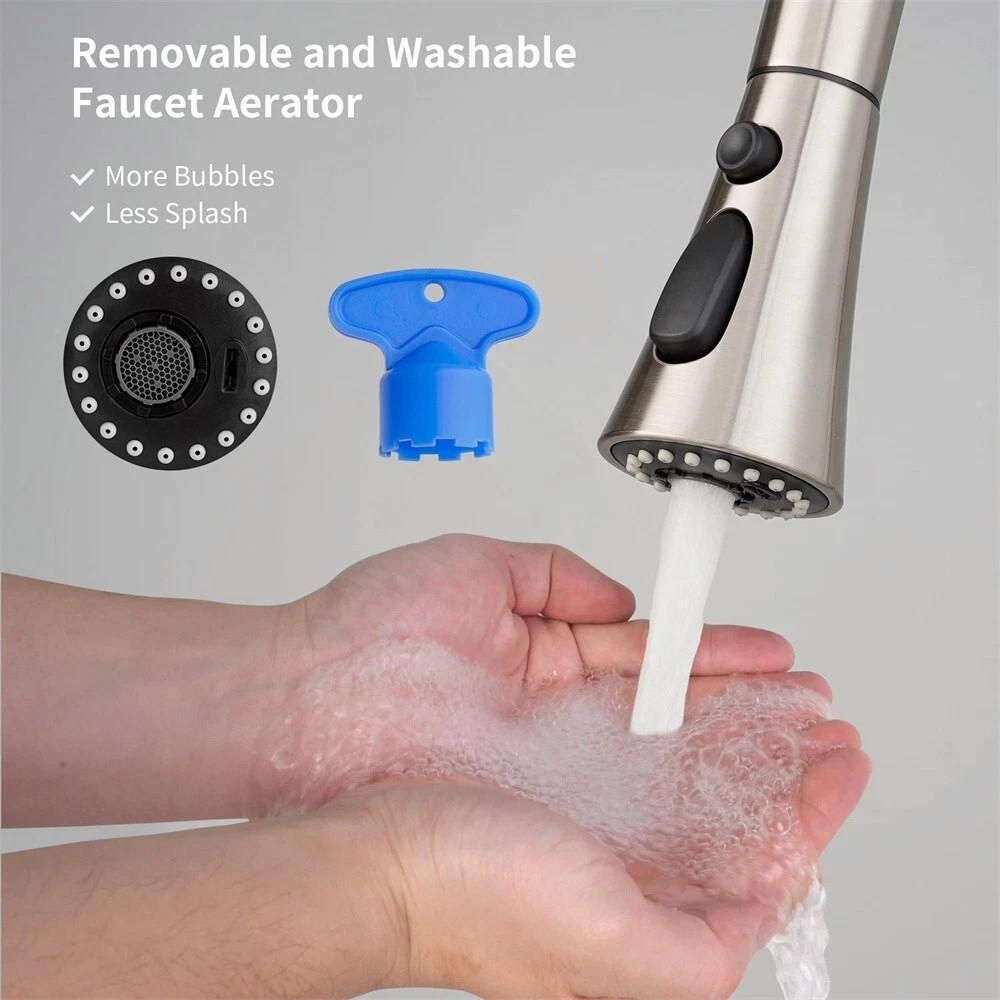 Kitchen Faucet Head Replacement,Pull Down Kitchen Spray Head Sink Spray Nozzle