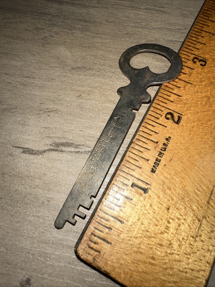 Antique Corbin Flat Skeleton Key #JF135