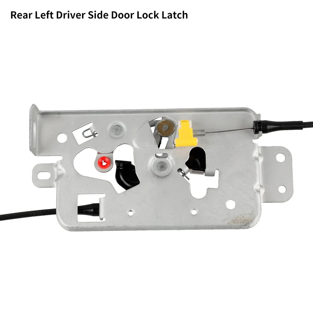Nakuuly Left Driver Side Rear Door Lock Latch & Side, multi-color