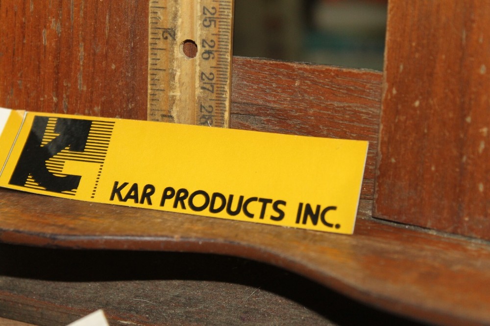 Vintage Coal Mining Sticker Decal Kar Products
