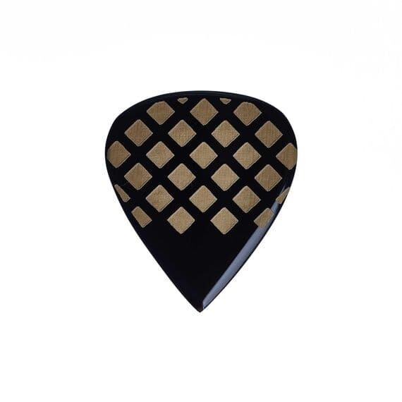 Timber Tones Grip Tone Mini Black Horn - Single Pick