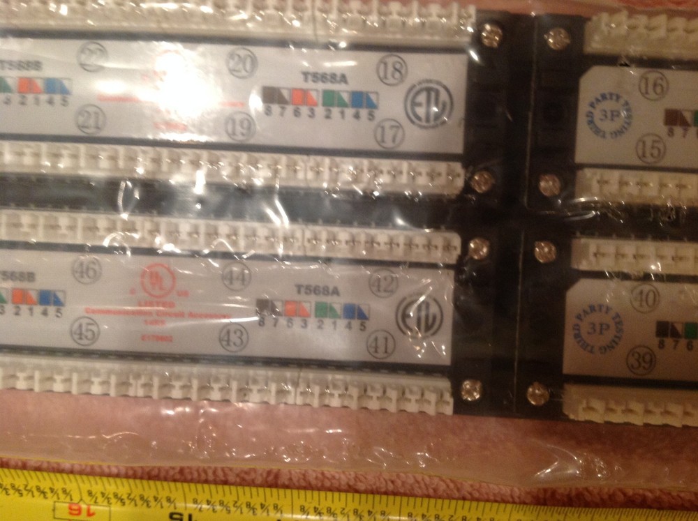 Unshielded Patch Panel 48 Ports
