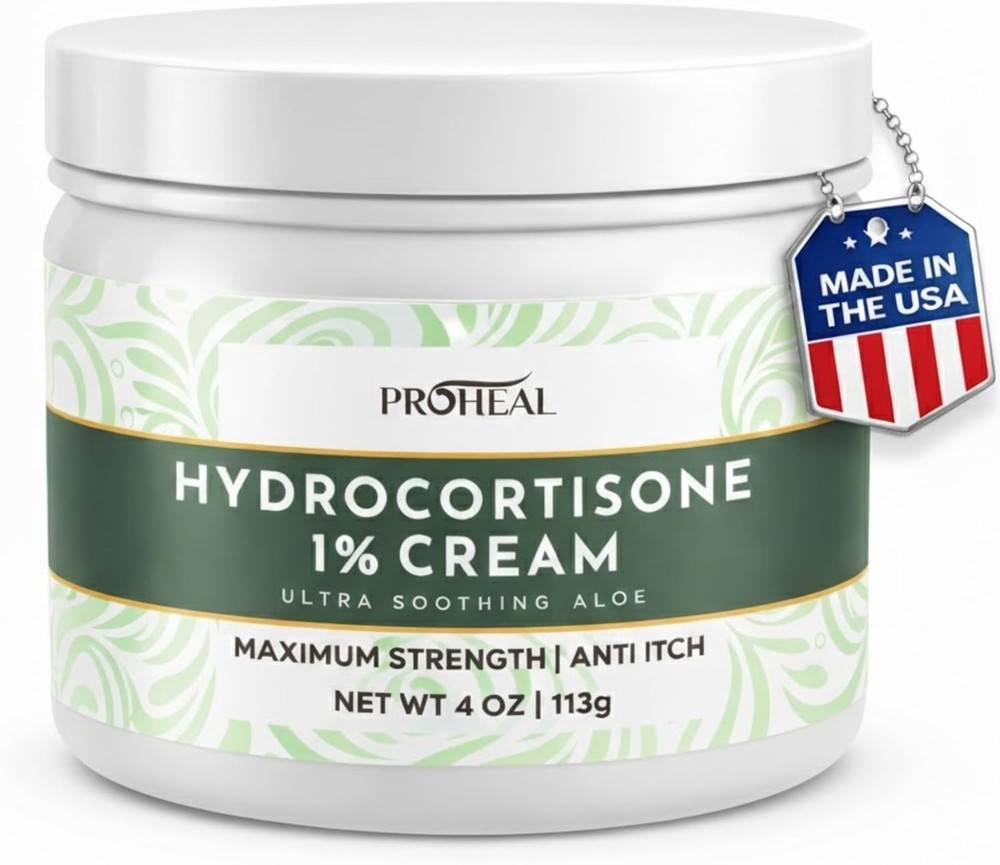 ProHeal 1% Hydrocortisone Cream Maximum Strength  C12