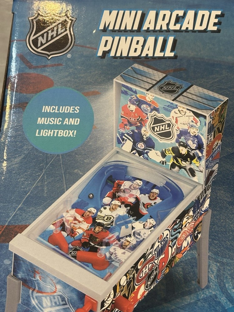 Awesome NHL Mini Arcade Pinball machine.