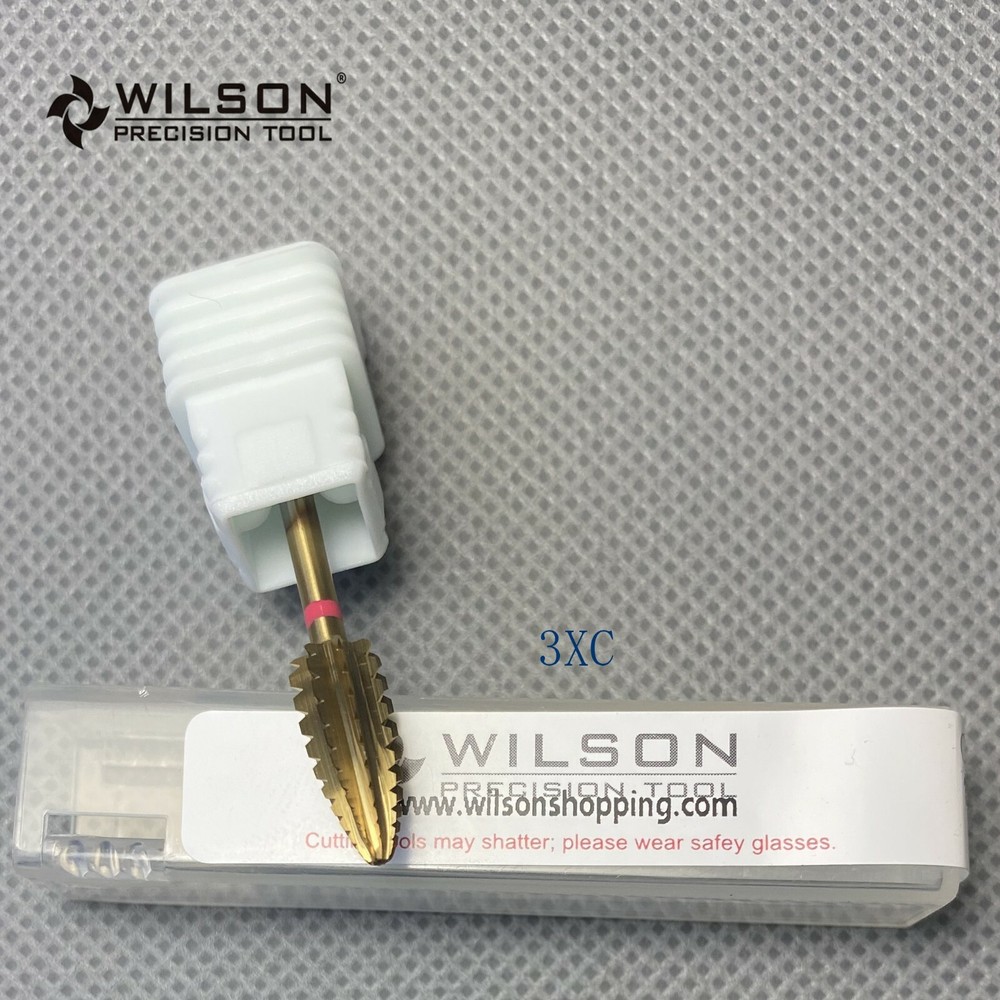 WILSON Carbide Nail Drill Bit, Typhoon Bit Tin 2-WAY