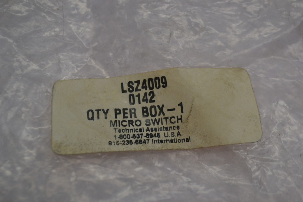 MICROSWITCH LSZ4009 SWITCH ACTUATOR ROD NSMP