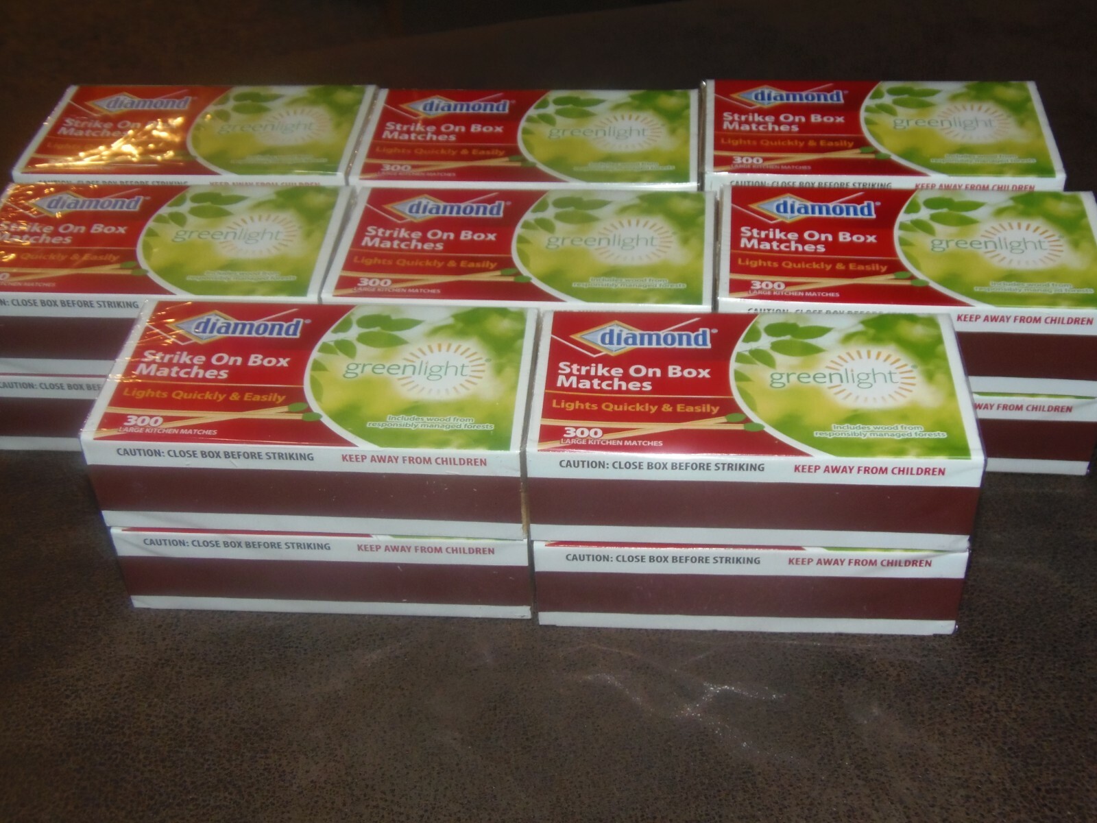 1200 STICK MATCHES, 300 per BOXES, (2-PO-4)