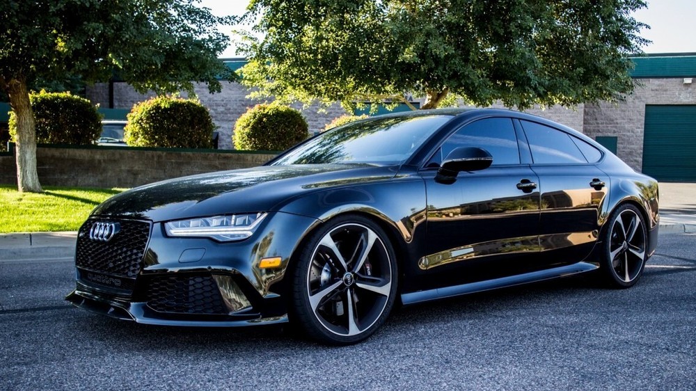 AUDI S7 RS7 (C7) LOWERING LINKS KIT - (PREMIUM FULLY ADJUSTABLE LINKS) MODULE